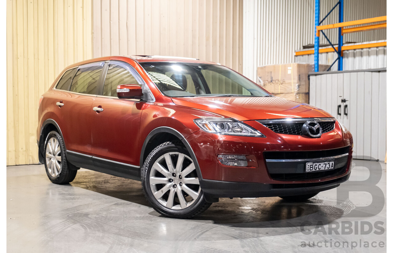 4/2008 Mazda CX-9 Luxury (4x4) 4d Wagon Metallic Red V6 3.7L - 7 Seater
