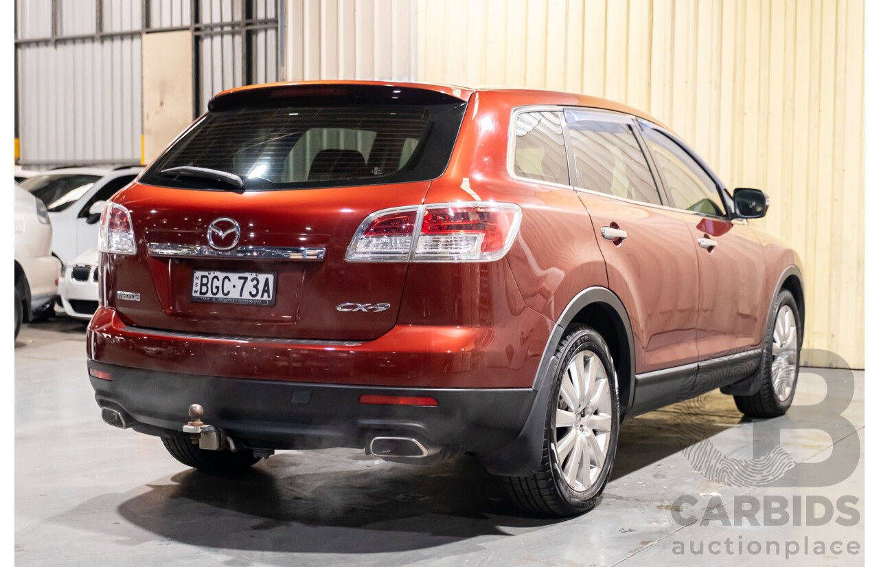 4/2008 Mazda CX-9 Luxury (4x4) 4d Wagon Metallic Red V6 3.7L - 7 Seater