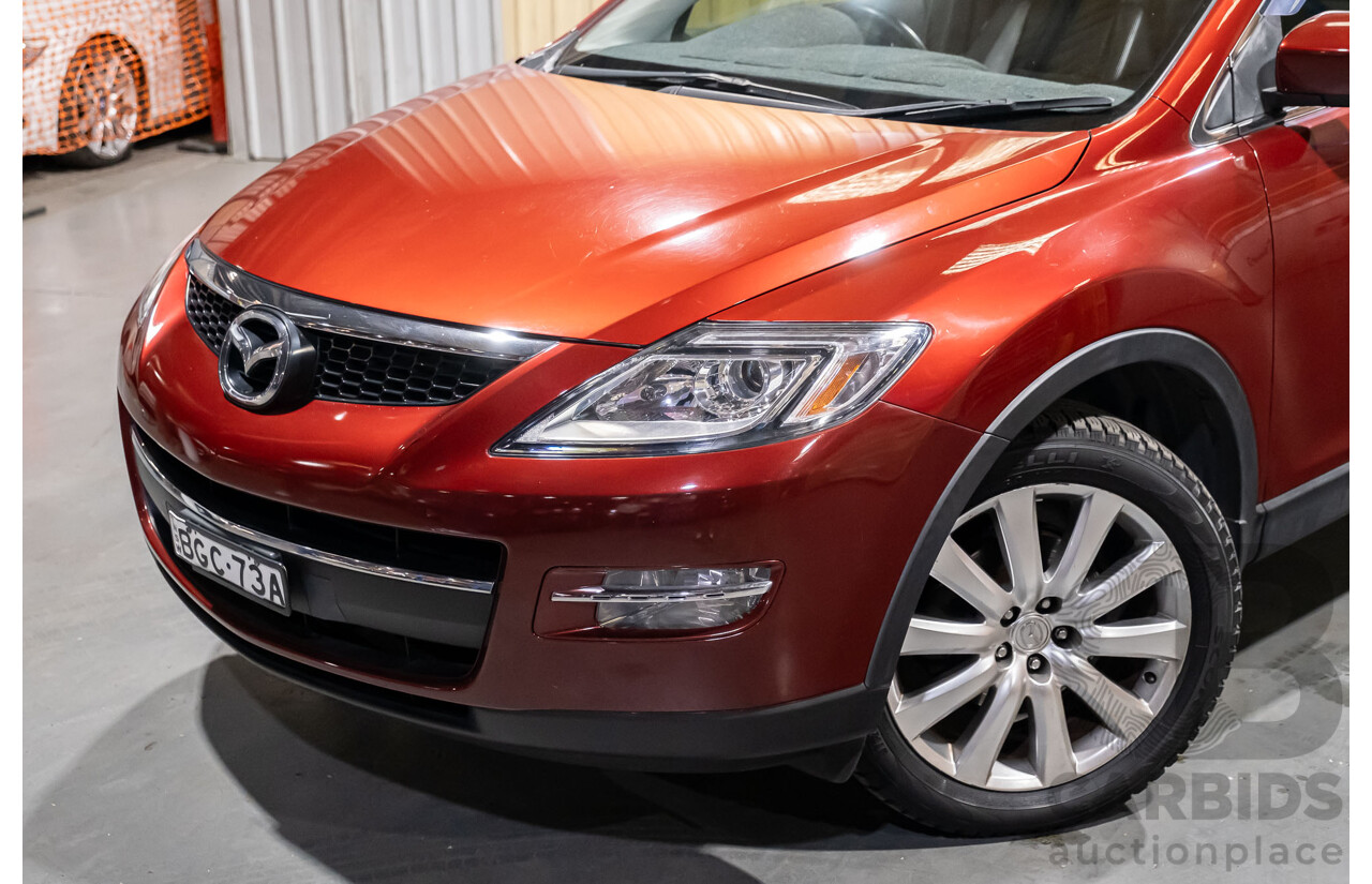 4/2008 Mazda CX-9 Luxury (4x4) 4d Wagon Metallic Red V6 3.7L - 7 Seater