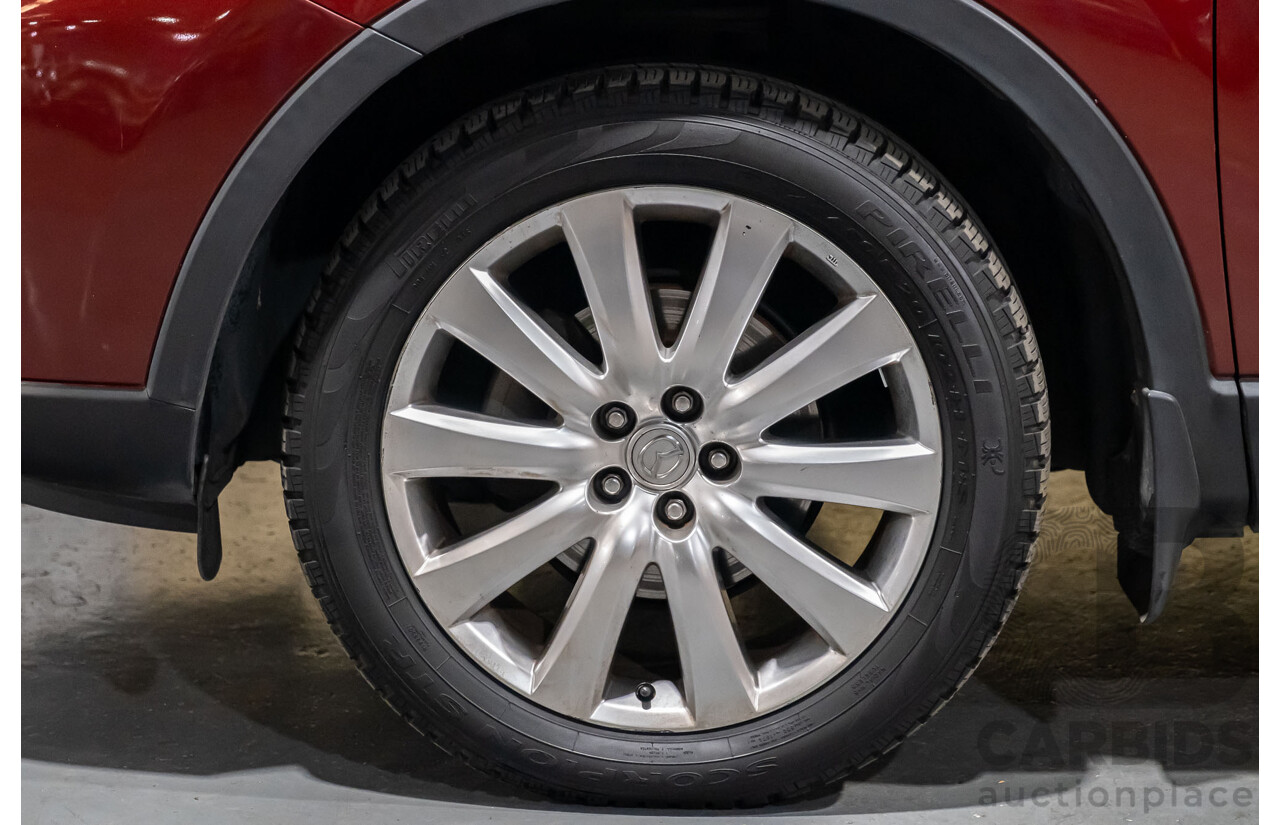 4/2008 Mazda CX-9 Luxury (4x4) 4d Wagon Metallic Red V6 3.7L - 7 Seater