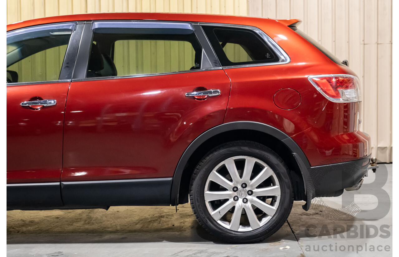 4/2008 Mazda CX-9 Luxury (4x4) 4d Wagon Metallic Red V6 3.7L - 7 Seater