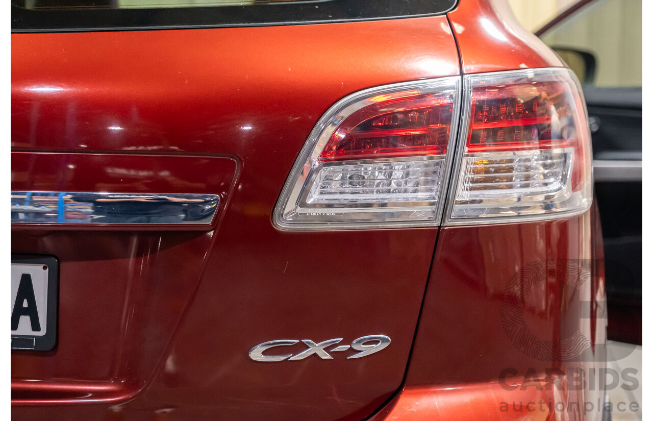4/2008 Mazda CX-9 Luxury (4x4) 4d Wagon Metallic Red V6 3.7L - 7 Seater