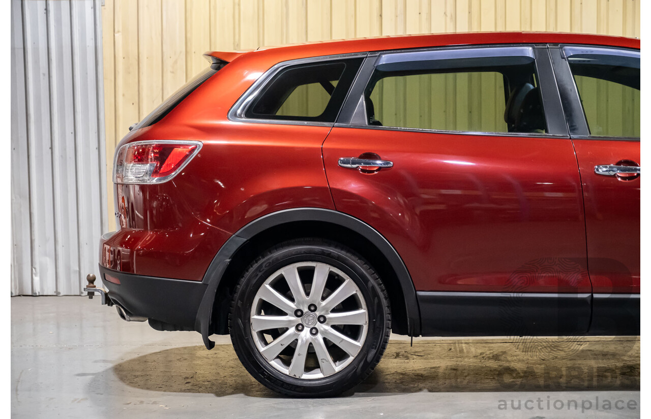 4/2008 Mazda CX-9 Luxury (4x4) 4d Wagon Metallic Red V6 3.7L - 7 Seater