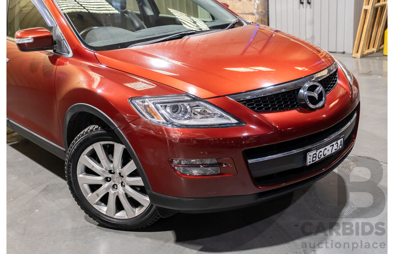 4/2008 Mazda CX-9 Luxury (4x4) 4d Wagon Metallic Red V6 3.7L - 7 Seater