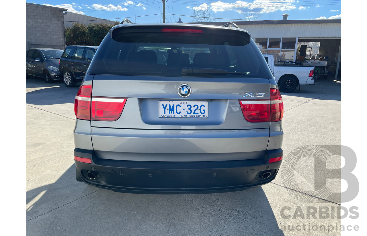 6/2008 BMW X5 3.0D E70 4d Wagon Grey 3.0L