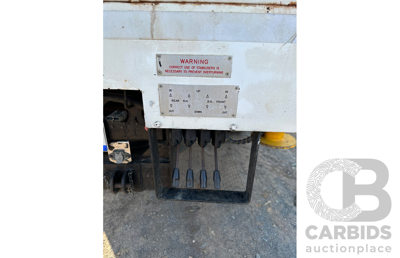 03/2002 Isuzu FY FVZ work Platform With EWP