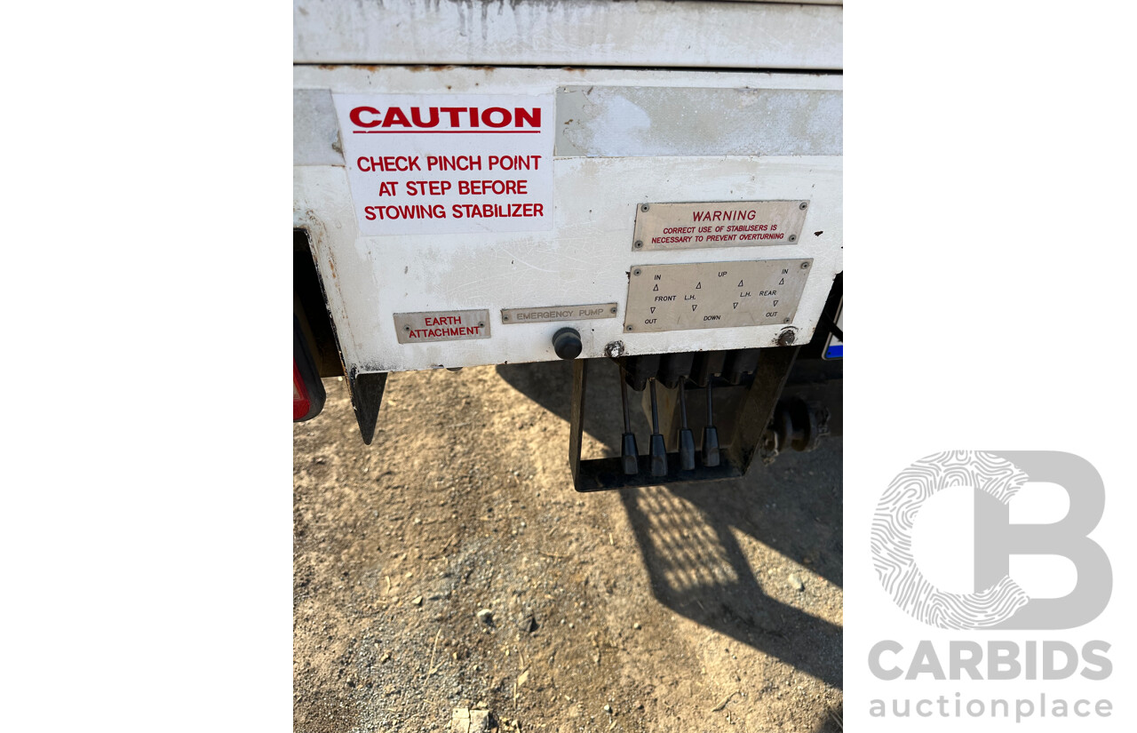 03/2002 Isuzu FY FVZ work Platform With EWP