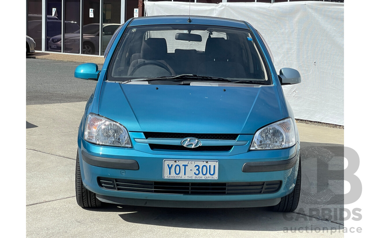 3/2004 Hyundai Getz GL TB 3d Hatchback Blue 1.5L