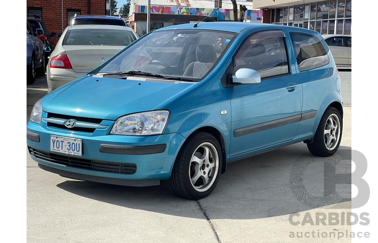 3/2004 Hyundai Getz GL TB 3d Hatchback Blue 1.5L