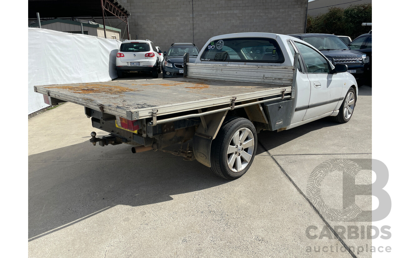 3/2003 Ford Falcon XLS BA C/Chas White 4.0L