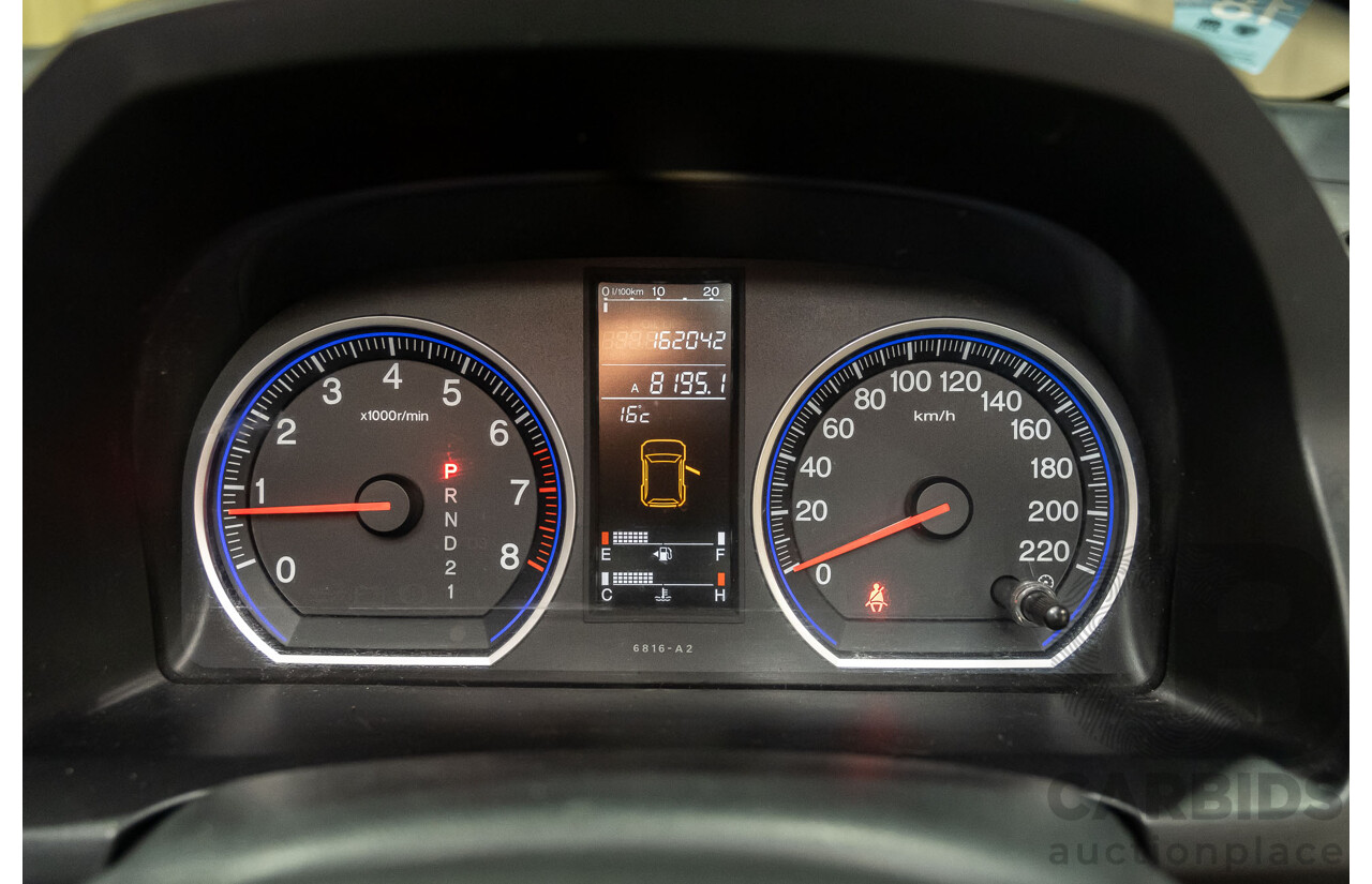 2/2009 Honda CRV (4x4) Special Edition 4d Wagon Black 2.4L