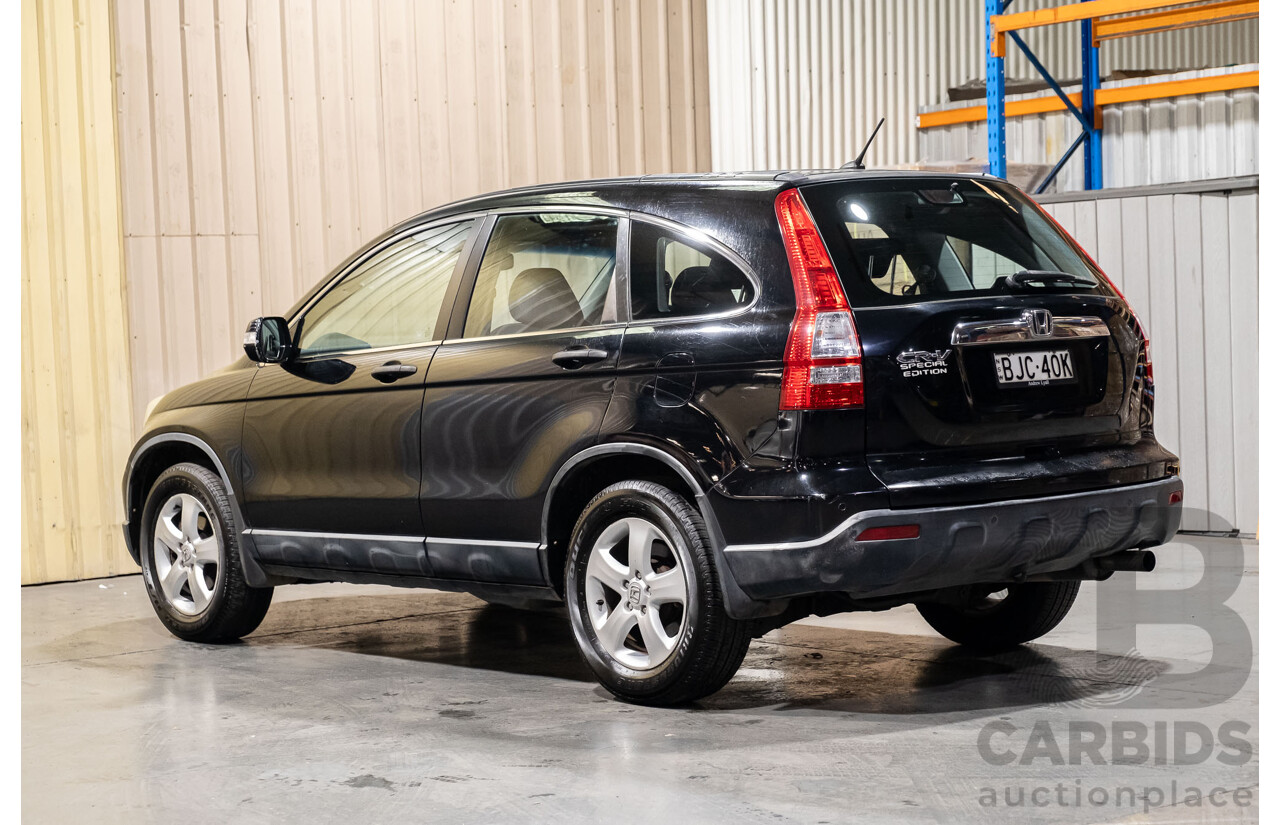 2/2009 Honda CRV (4x4) Special Edition 4d Wagon Black 2.4L