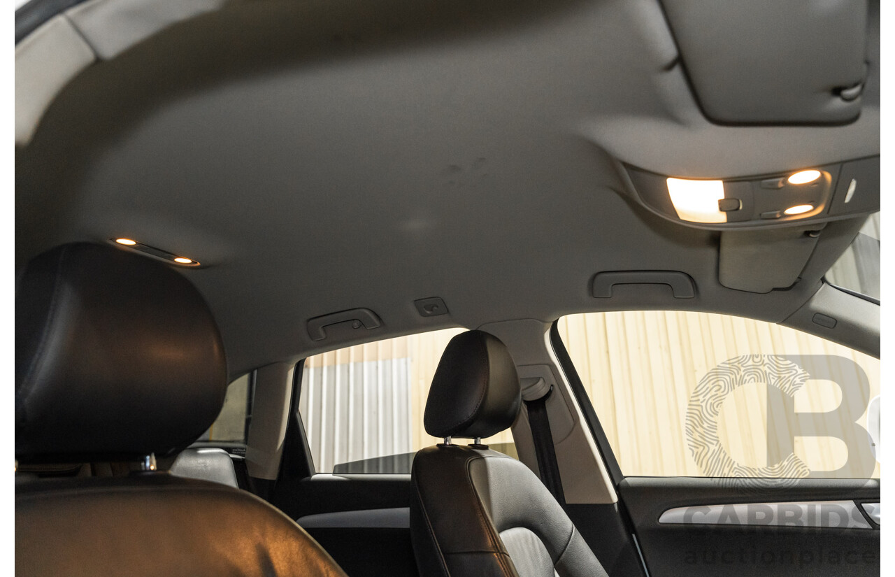 9/2009 Audi Q5 2.0 TFSI Quattro (AWD) 8R 4d Wagon White Turbo 2.0L