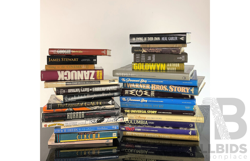 Large Collection Books Relating to Hollywood, British Cinema and Films
