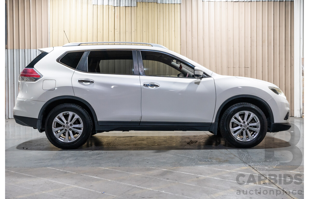 11/2014 Nissan X-Trail ST-L (fwd) T32 4d Wagon White 2.5L - 7 Seater