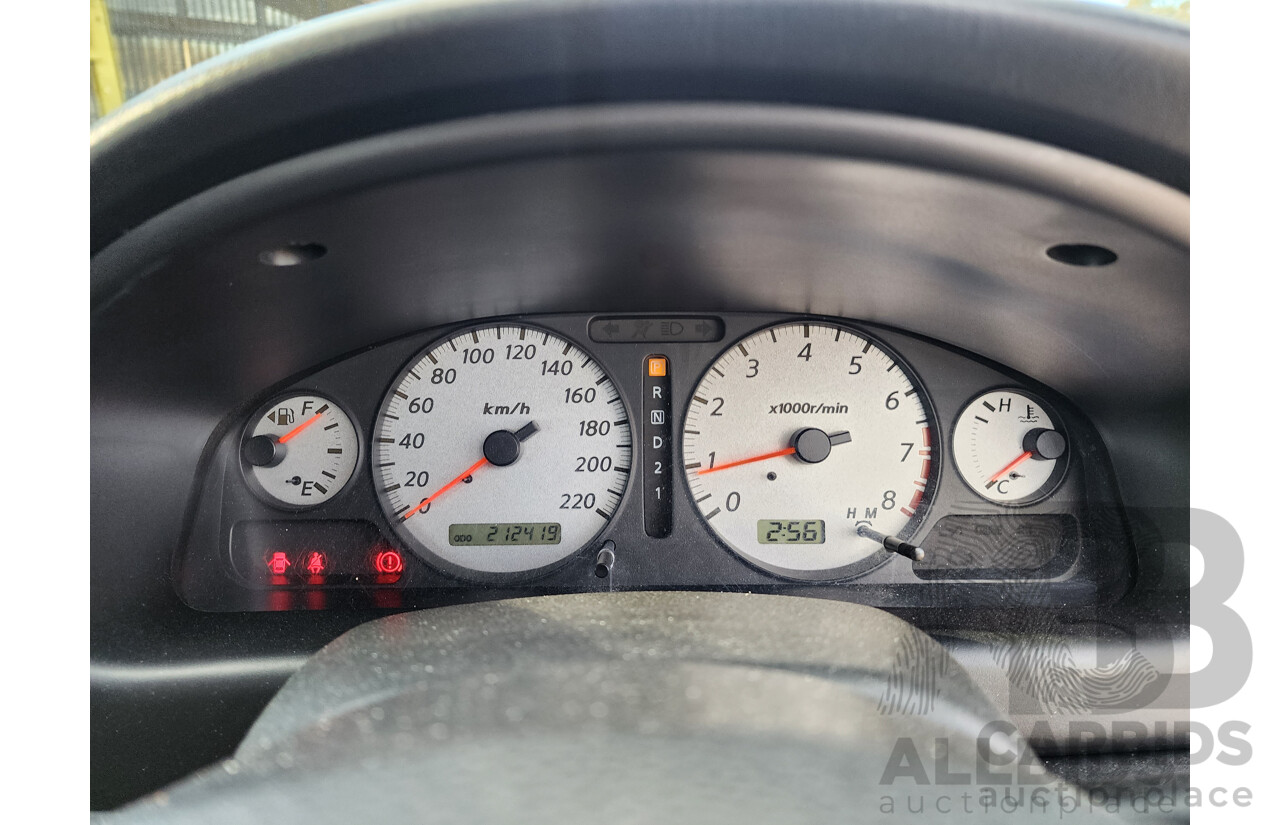 7/2004 Nissan Pulsar Q N16 MY03 4d Sedan Maroon 1.8L