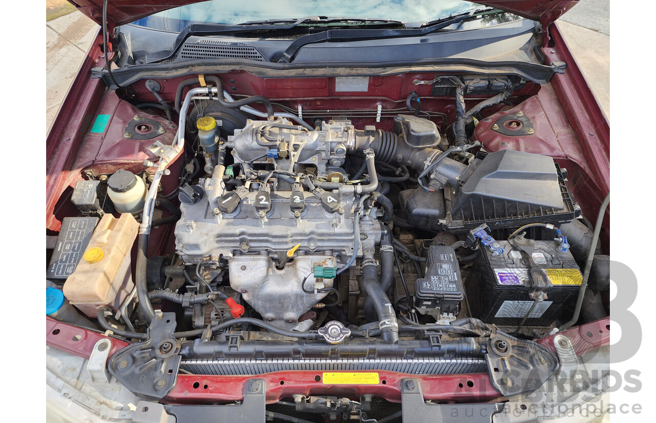 7/2004 Nissan Pulsar Q N16 MY03 4d Sedan Maroon 1.8L