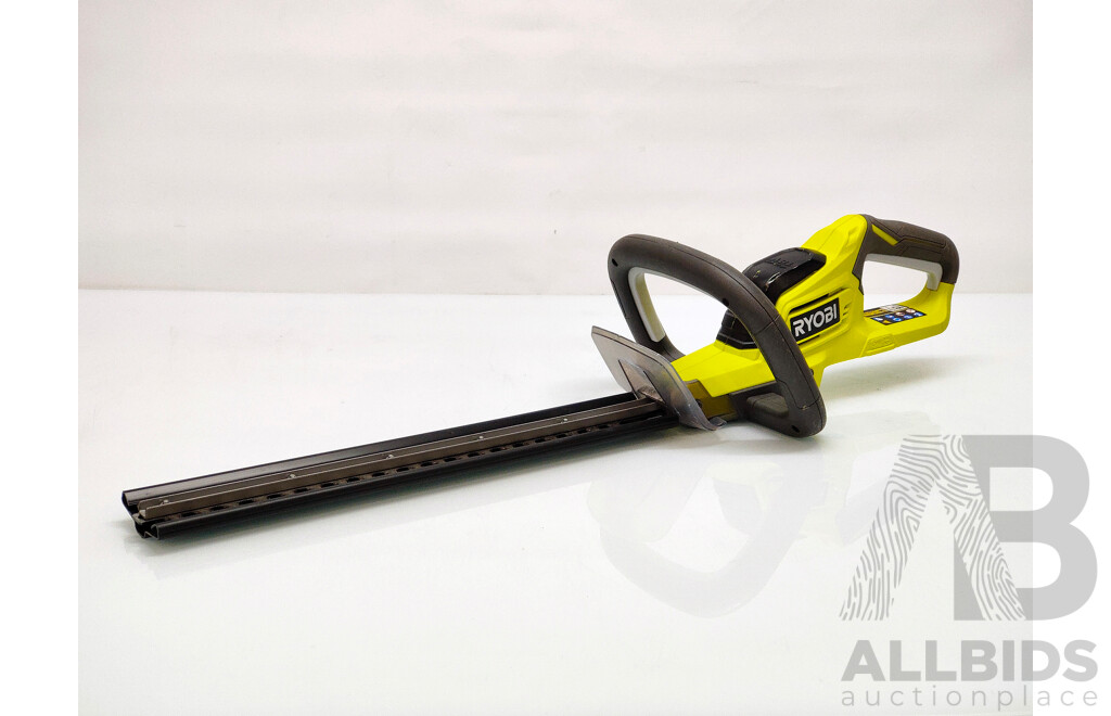 RYOBI Lot of Cordless Tools ONE+ HEDGE Trimmer and One+ Brushless Line Trimmer (Skins Only)