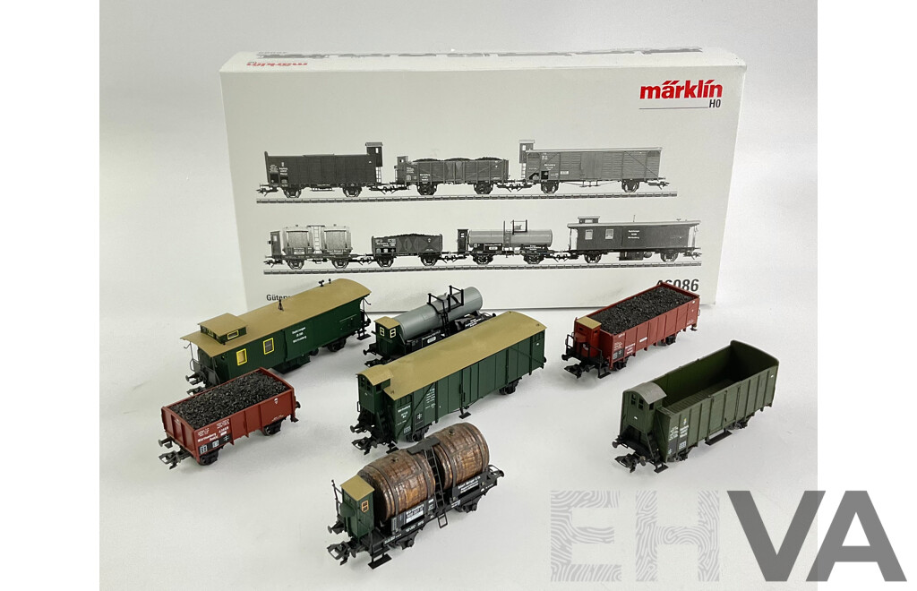 Marklin HO Scale Freight Car Set 46086