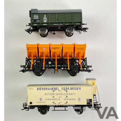 Marklin HO Scale German Freight Wagons