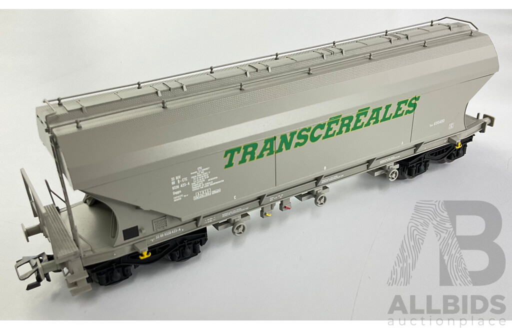 Marklin HO Scale Transcereales Grain Solo Wagons (6)