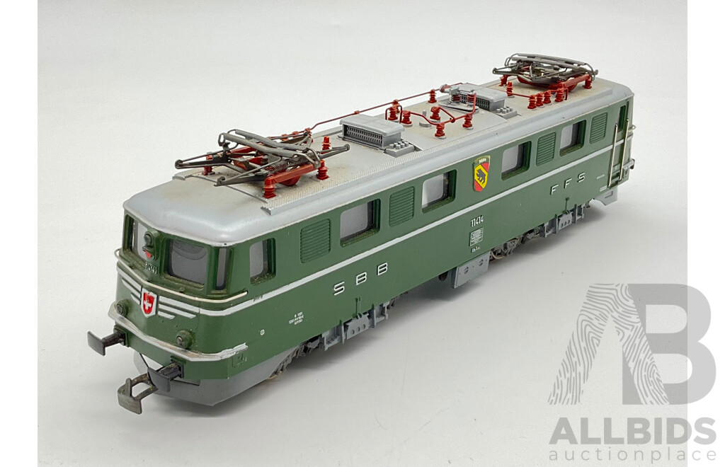 Marklin HO Scale German Electric Locomotive 11414