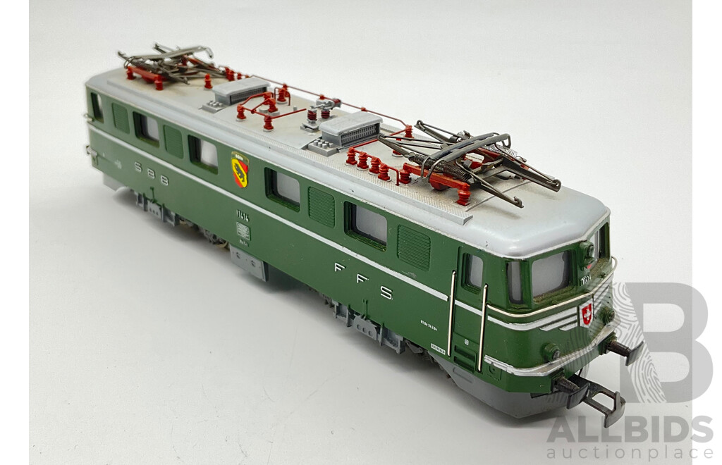 Marklin HO Scale German Electric Locomotive 11414