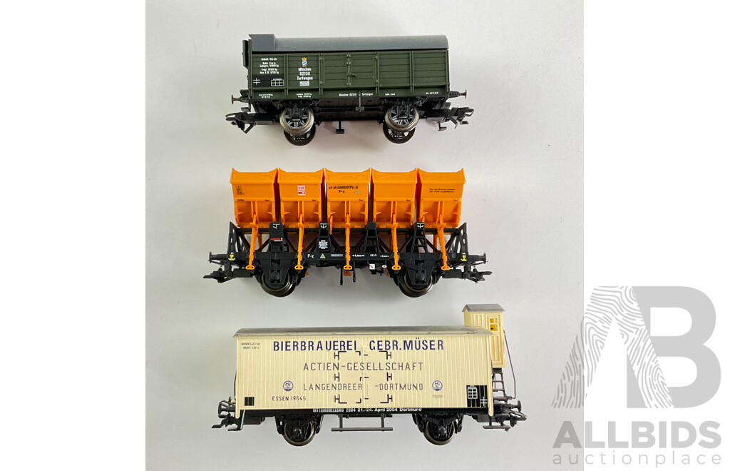 Marklin HO Scale German Freight Wagons
