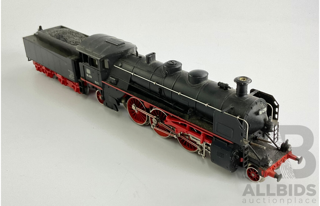 Vintage Marklin HO Scale Steam Locomotive 18 478, 3111