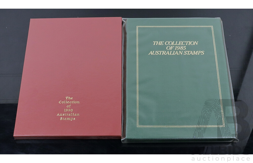 Australian 'The Collection' 1985 and 1990 Stamp Albums