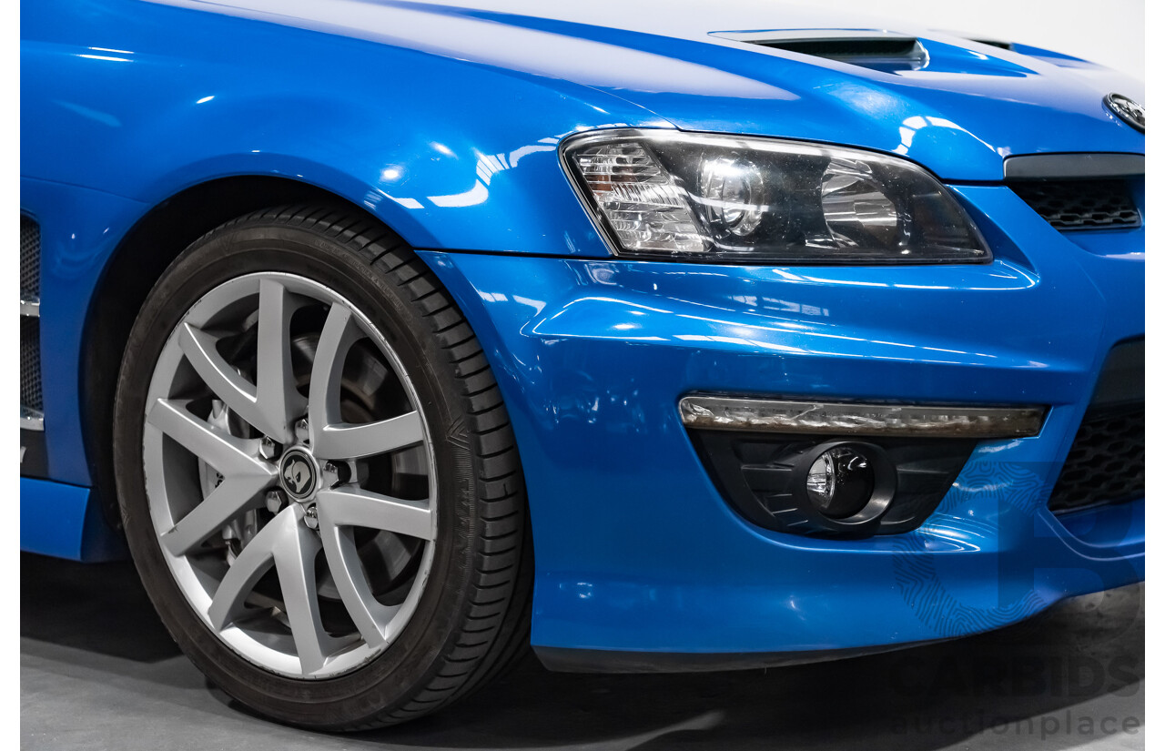 6/2010 Holden HSV Maloo GXP E2 SERIES Utility Voodoo Blue V8 6.2L