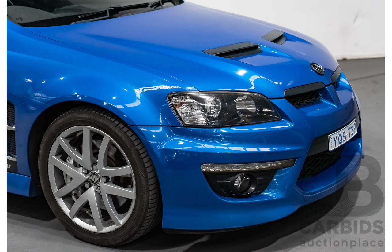 6/2010 Holden HSV Maloo GXP E2 SERIES Utility Voodoo Blue V8 6.2L