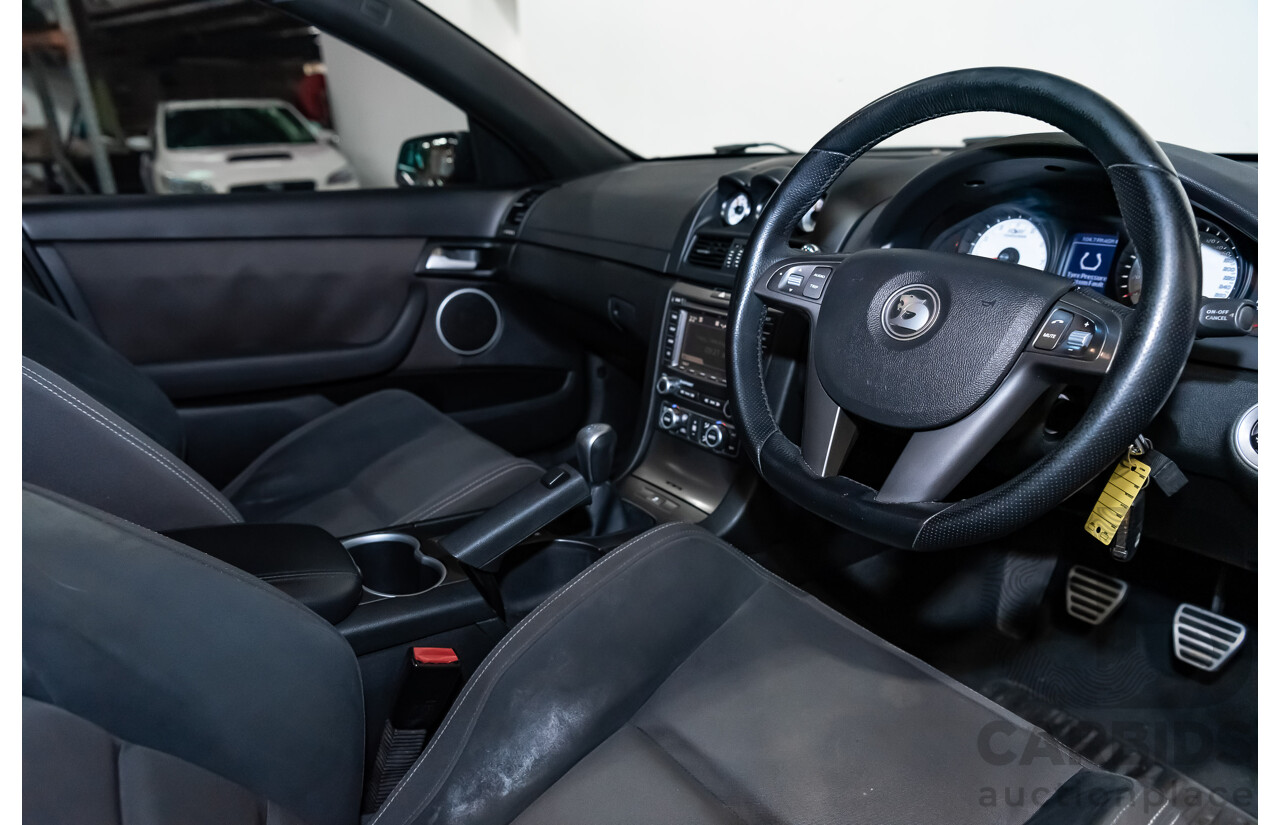 6/2010 Holden HSV Maloo GXP E2 SERIES Utility Voodoo Blue V8 6.2L