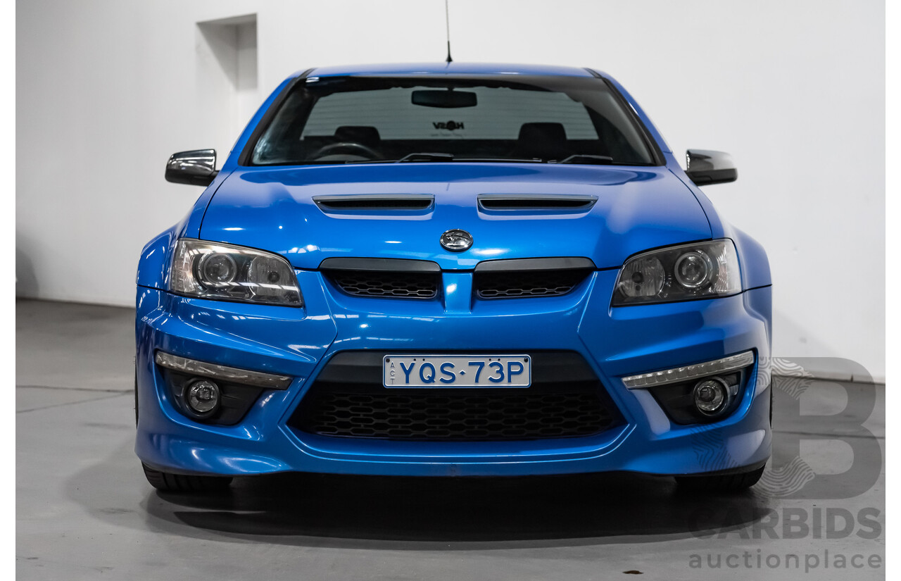 6/2010 Holden HSV Maloo GXP E2 SERIES Utility Voodoo Blue V8 6.2L