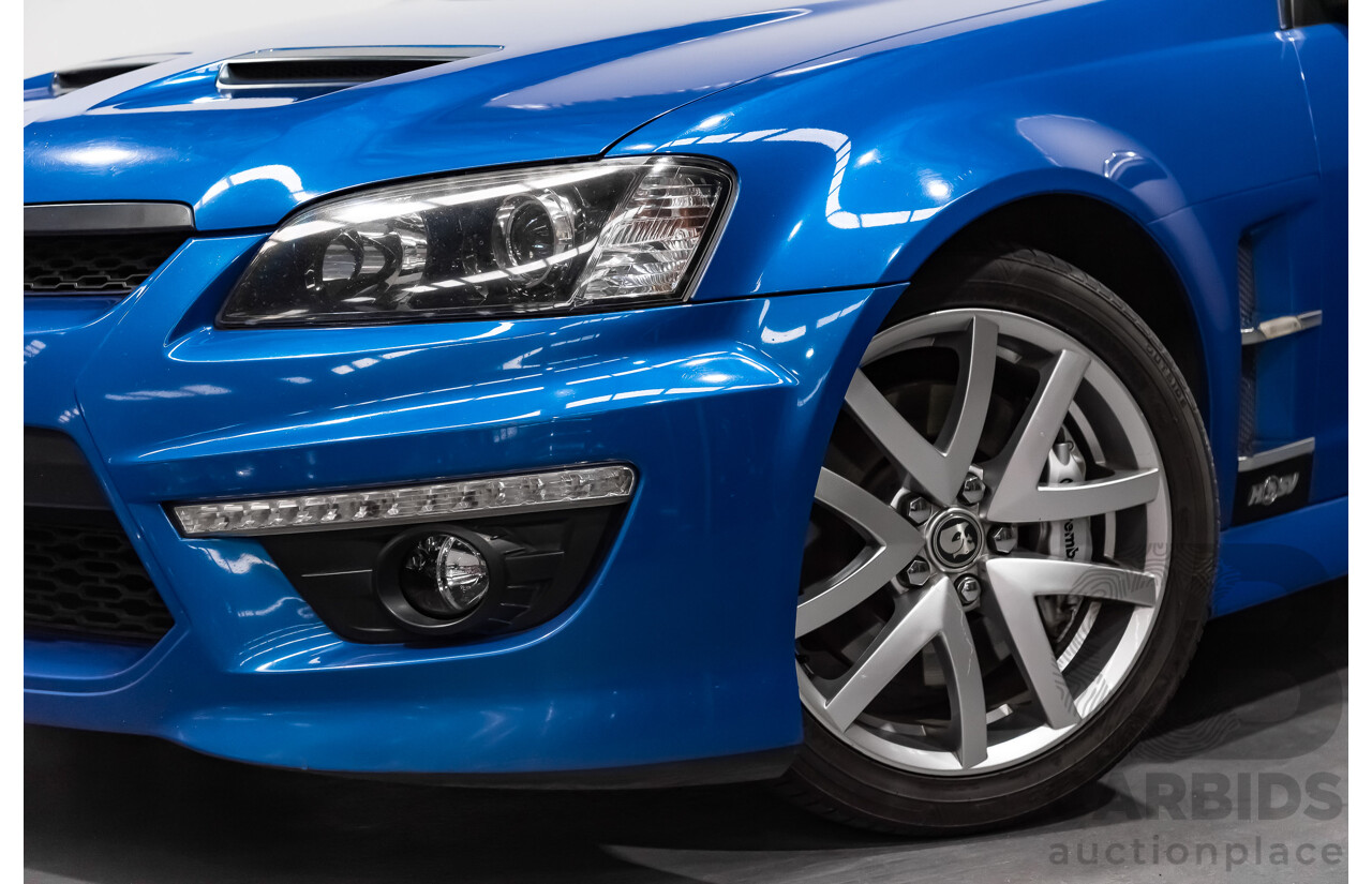 6/2010 Holden HSV Maloo GXP E2 SERIES Utility Voodoo Blue V8 6.2L