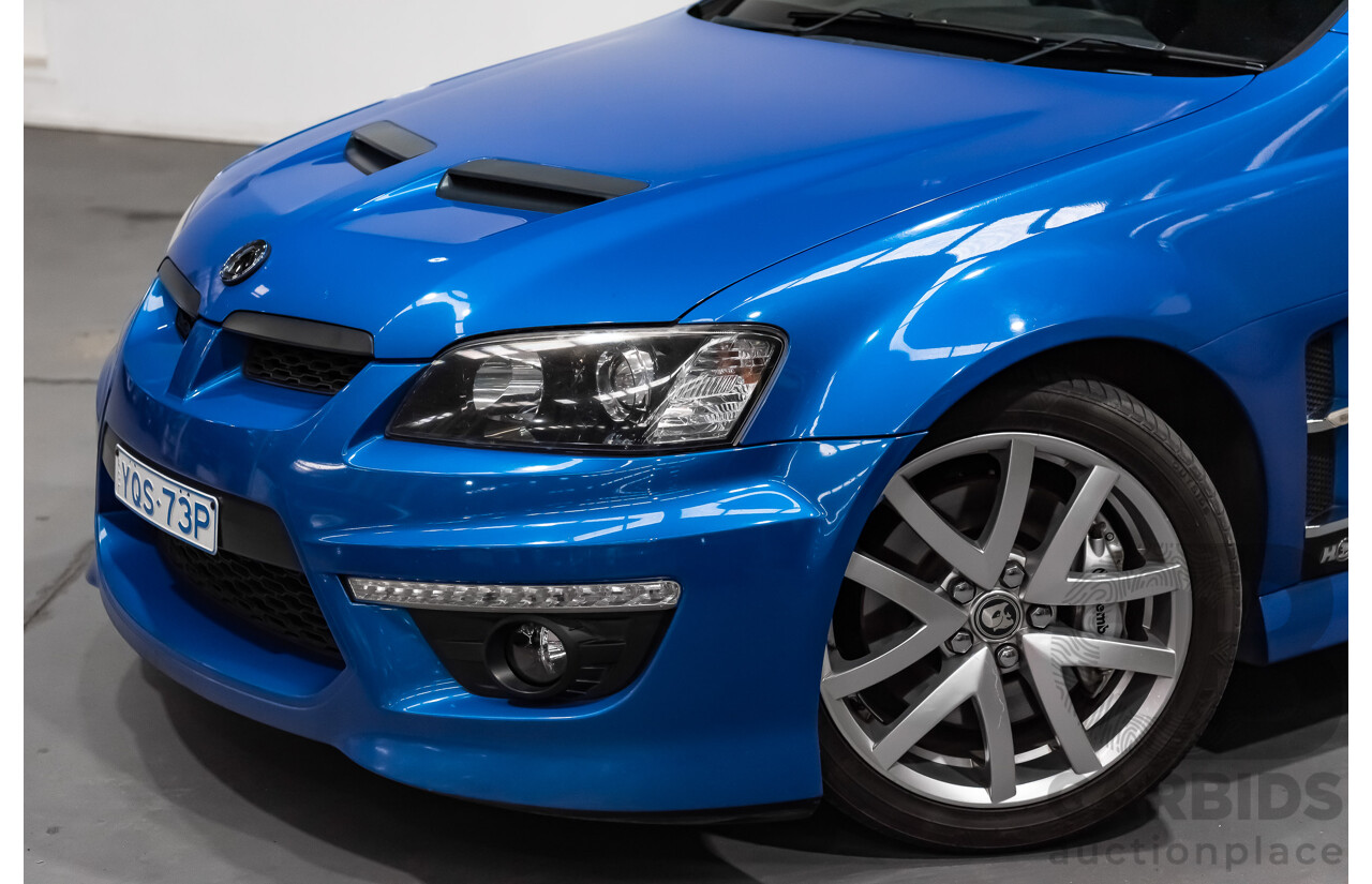 6/2010 Holden HSV Maloo GXP E2 SERIES Utility Voodoo Blue V8 6.2L