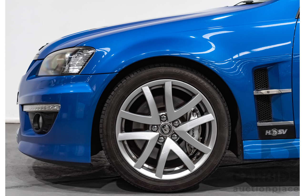 6/2010 Holden HSV Maloo GXP E2 SERIES Utility Voodoo Blue V8 6.2L