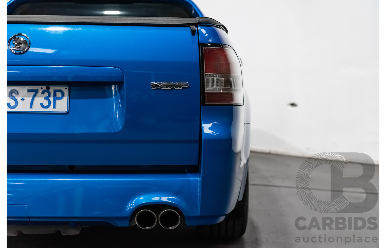 6/2010 Holden HSV Maloo GXP E2 SERIES Utility Voodoo Blue V8 6.2L