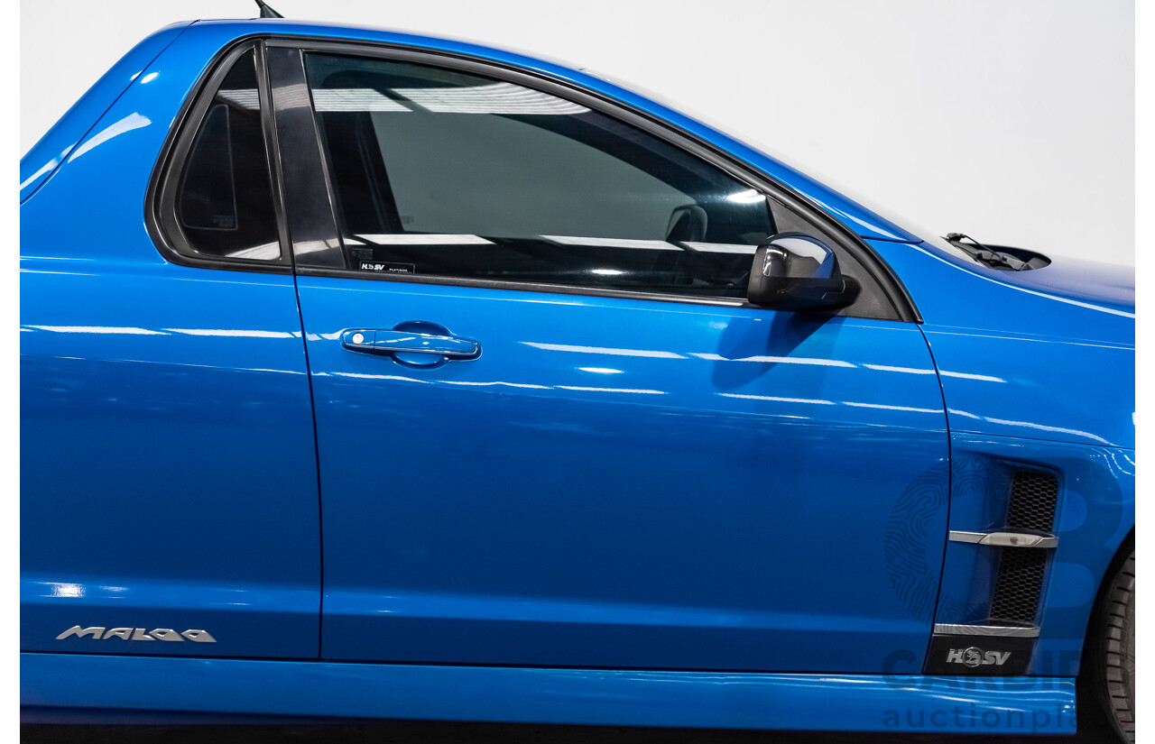 6/2010 Holden HSV Maloo GXP E2 SERIES Utility Voodoo Blue V8 6.2L