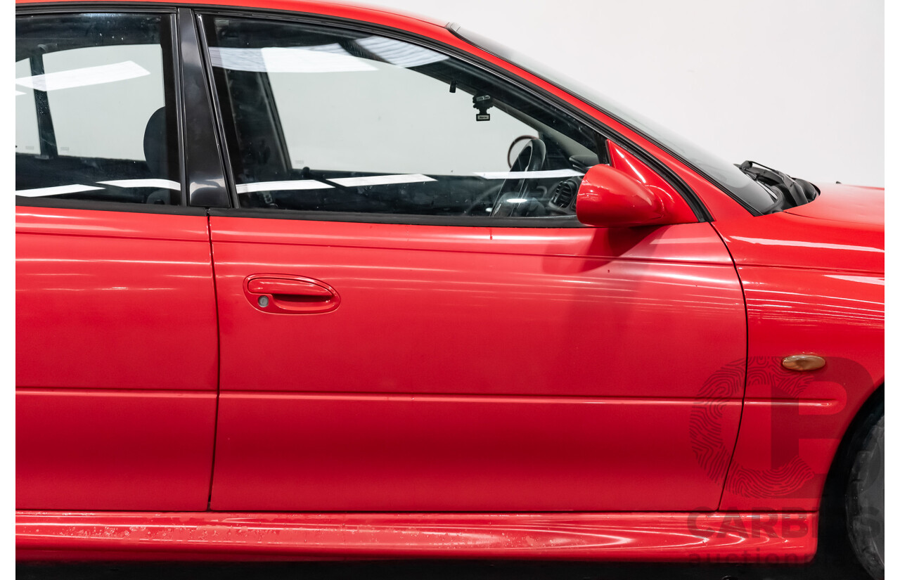 8/2002 Holden Commodore SS VXII 4d Sedan Red V8 5.7L