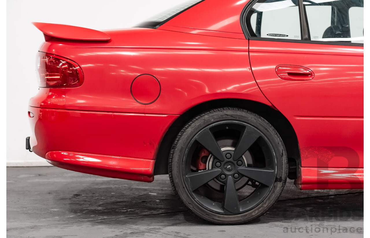 8/2002 Holden Commodore SS VXII 4d Sedan Red V8 5.7L