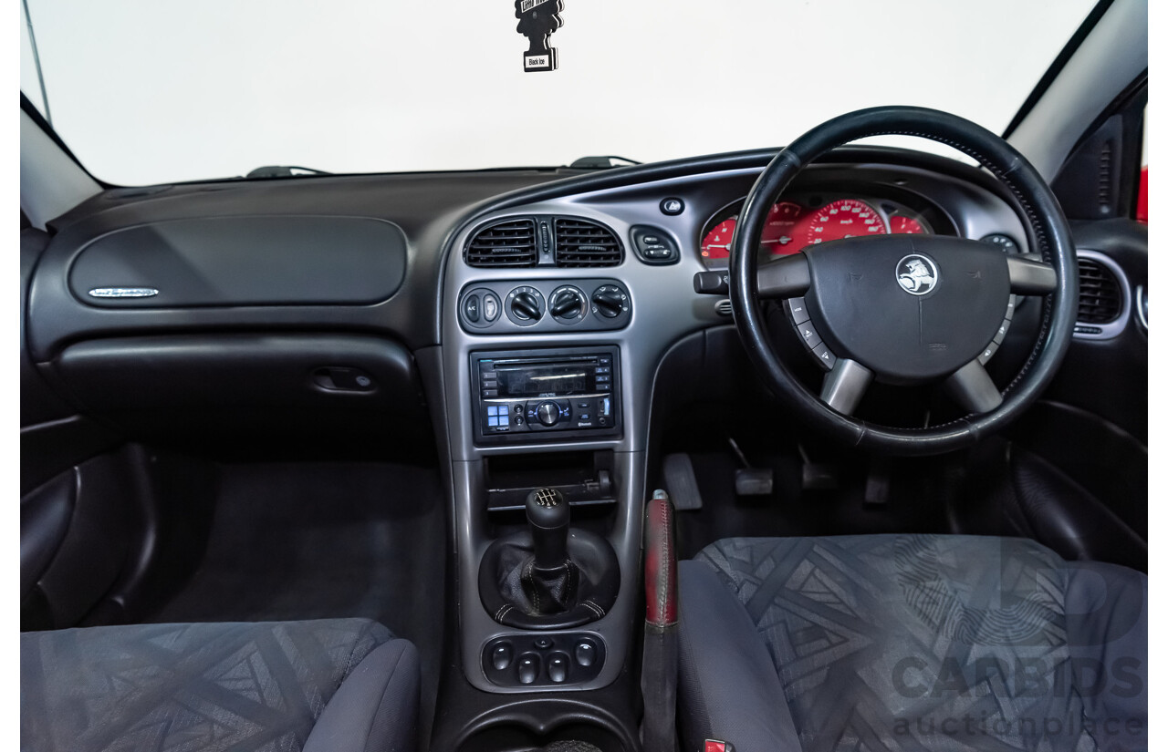 8/2002 Holden Commodore SS VXII 4d Sedan Red V8 5.7L