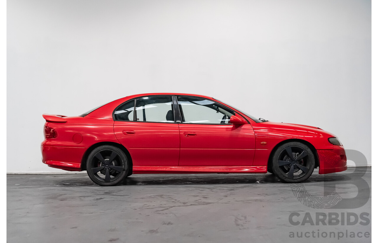 8/2002 Holden Commodore SS VXII 4d Sedan Red V8 5.7L