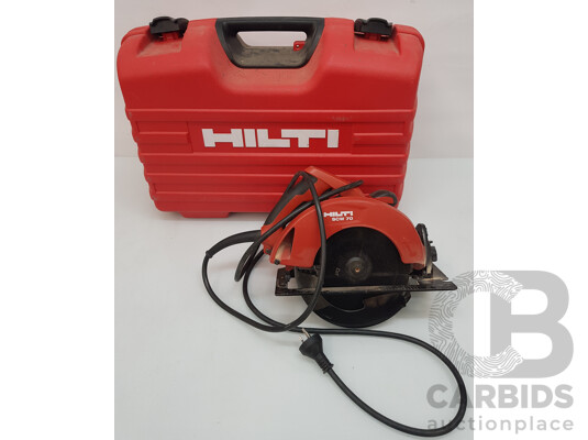 Hilti SCW 70 Corded Circular Saw Lot 1491764 ALLBIDS