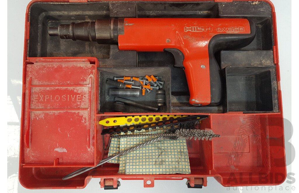Hilti DX 350 Powder Actuated Nail Gun