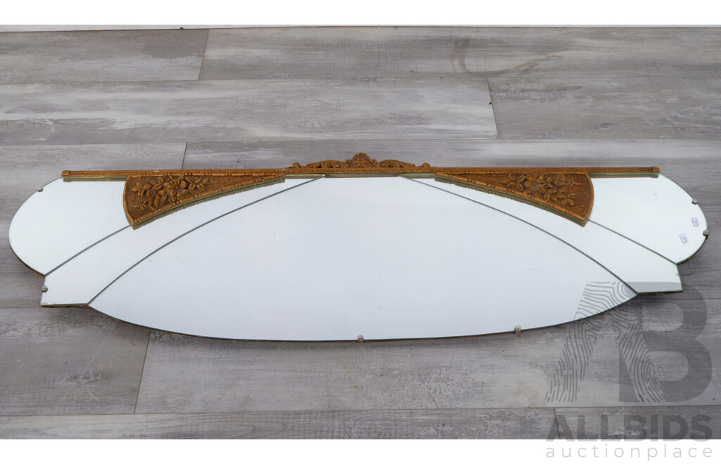 Art Deco Wall Mount Mirror