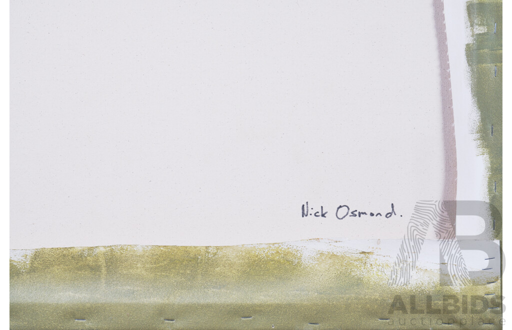 Nicholas Osmond (Australian, Contemporary), The Bushranger, Oil on Canvas, 75 x 77 cm