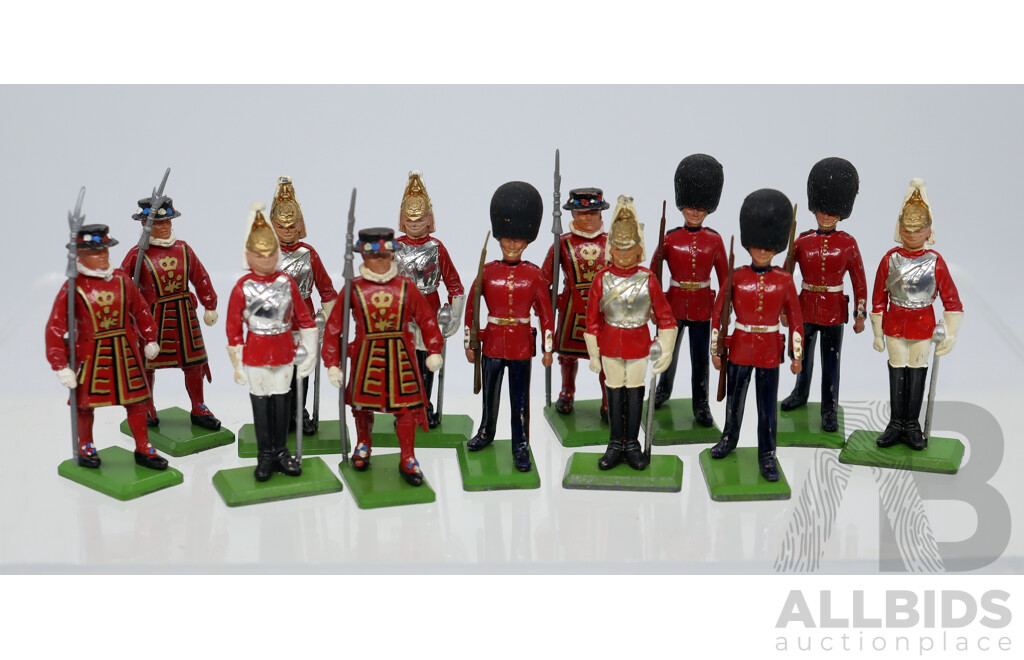 Collection Britians Hand Painted Lead Toy Guards Figures