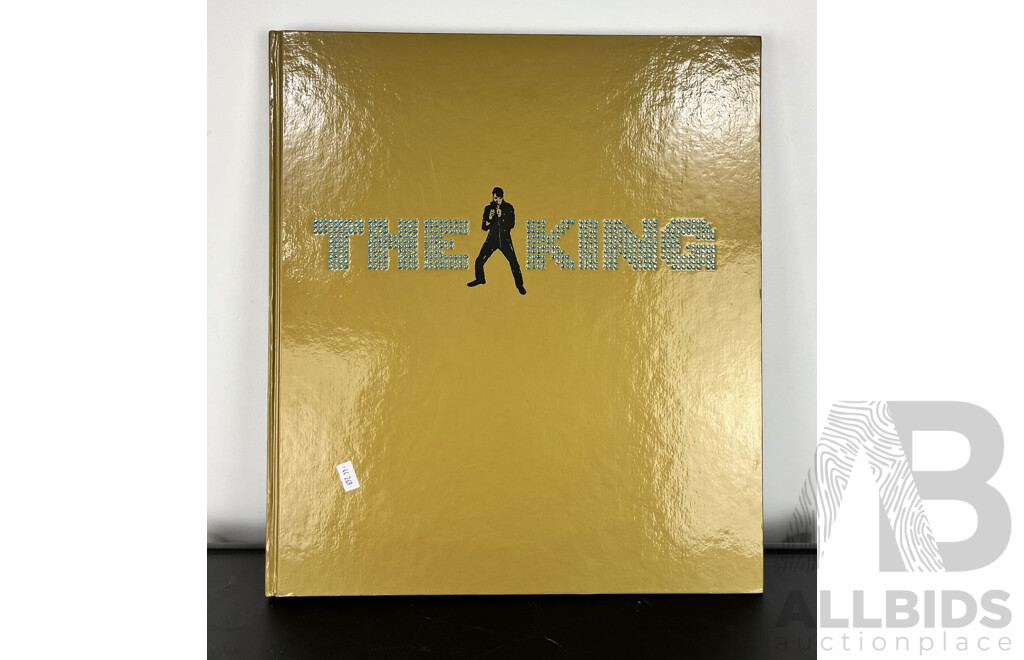 The King by Jim Piazza Hardcover Elvis Presley Coffee Table Book