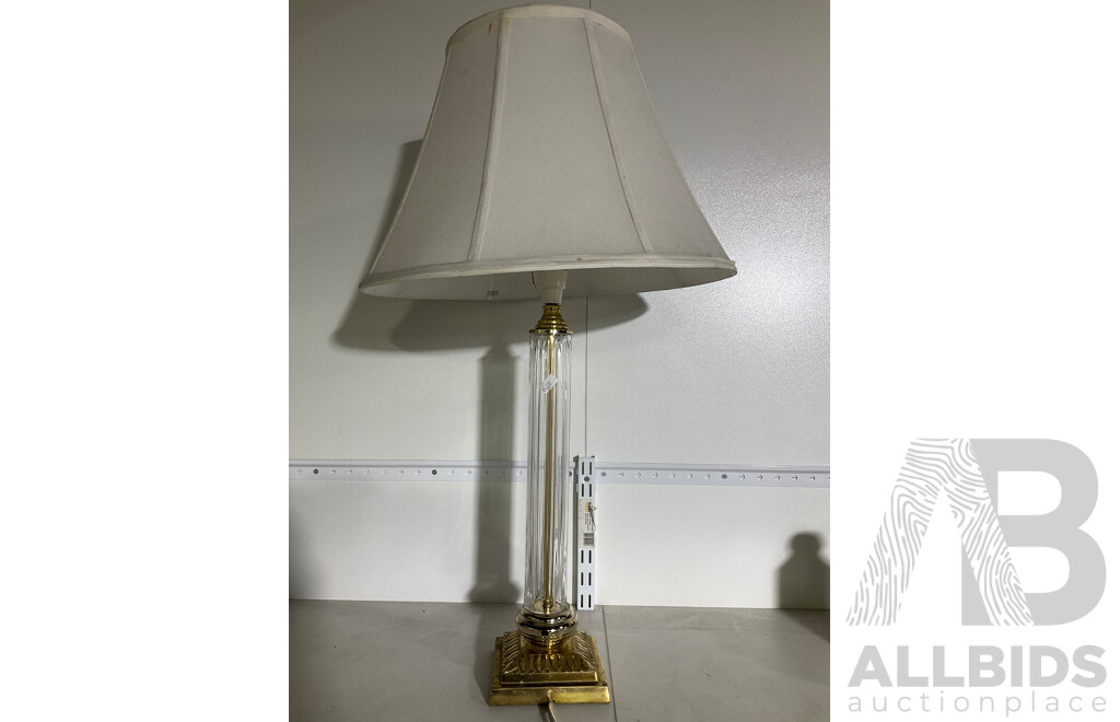 Glass Stand Table Lamp